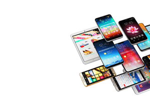 collection of different mobile devices