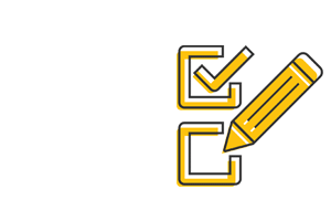 icon of pencil checking off boxes