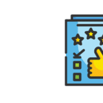 Icon of documents with star and checkmark