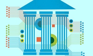 university building graphics