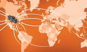 map showing intl enrollment