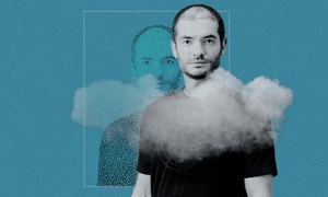 poster style design of ilya sutskever