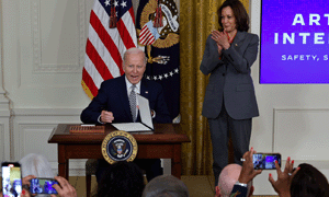 Joe Biden at a podium