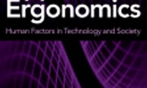 ergonomics text book cover zoomed in
