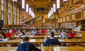 pic inside of library