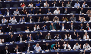 Audience of people