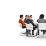 meeting around table