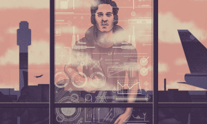 facial recognition graphic